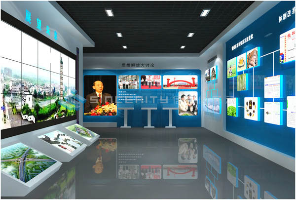多媒體技術賦能徽州改革30年主題展廳——深圳展廳設計與搭建
